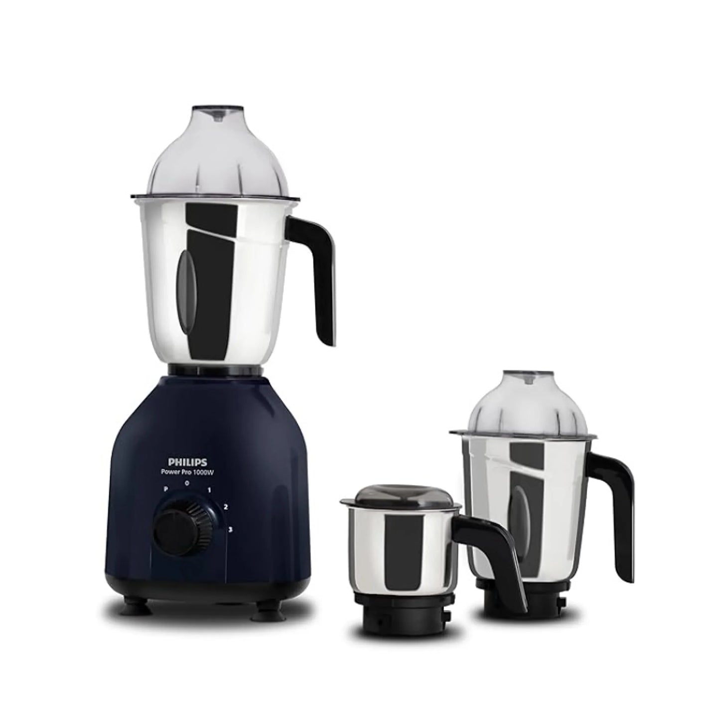 Philips 1000 Watt Mixer Grinder with PowerPro Motor and 3 Jars - HL7713/01
