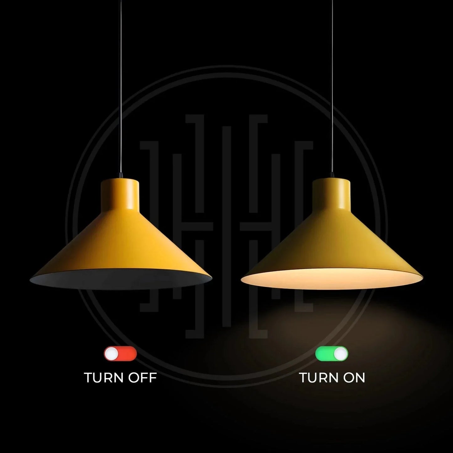 Horizon Cone Pendant Light