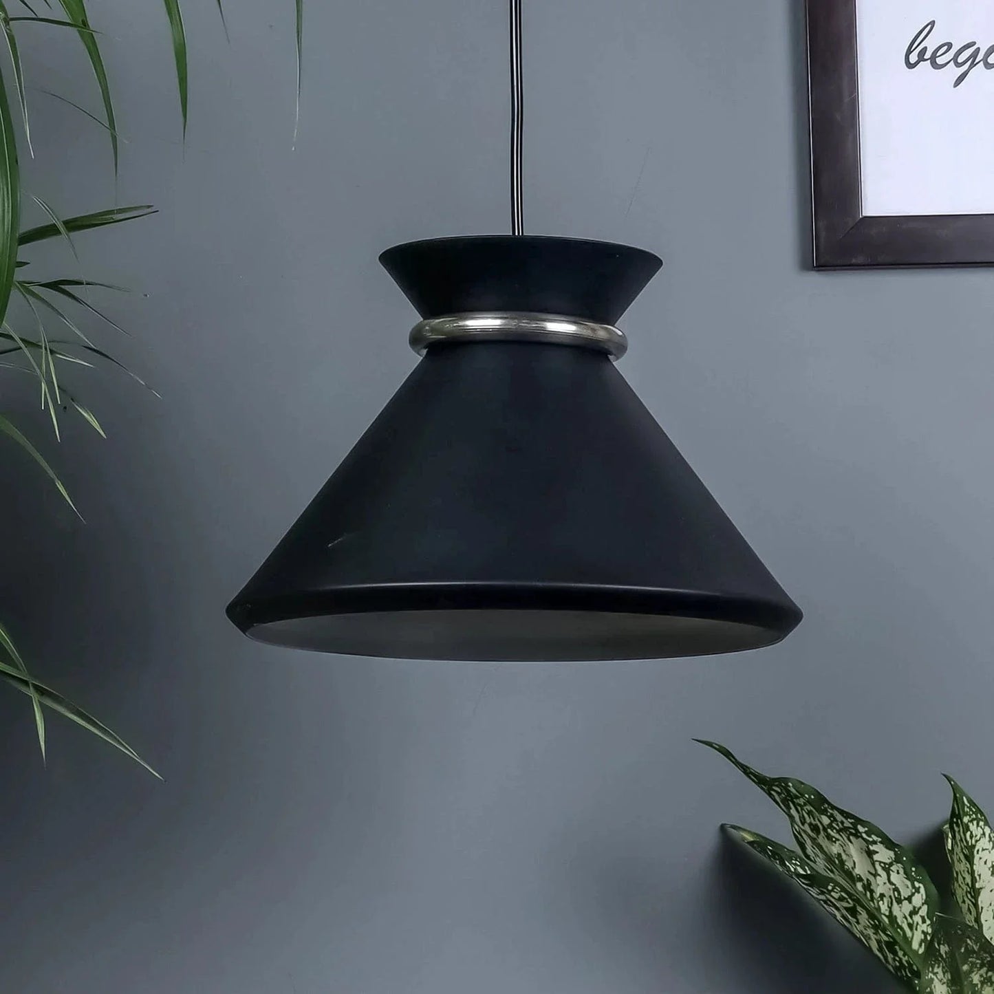 Midnight Halo Hanging Light