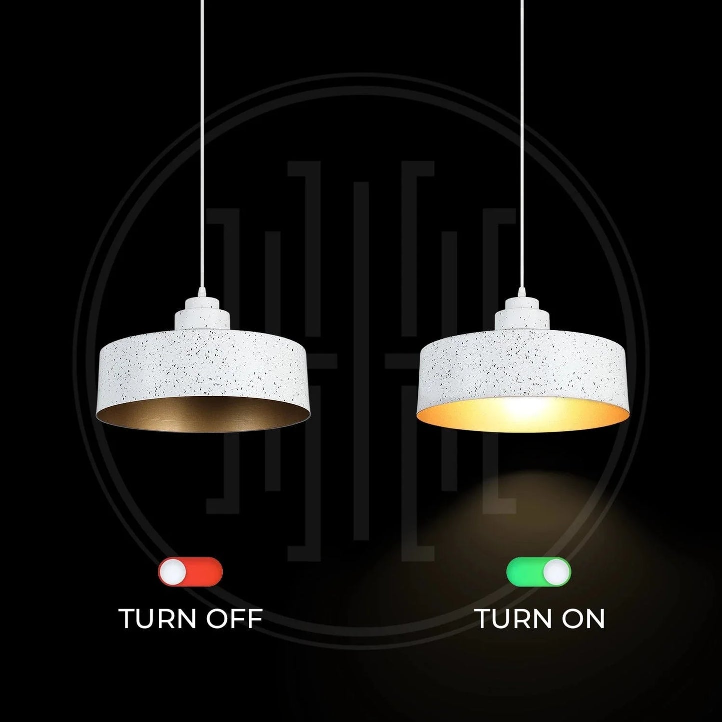 Lunar Stone Pendant Light