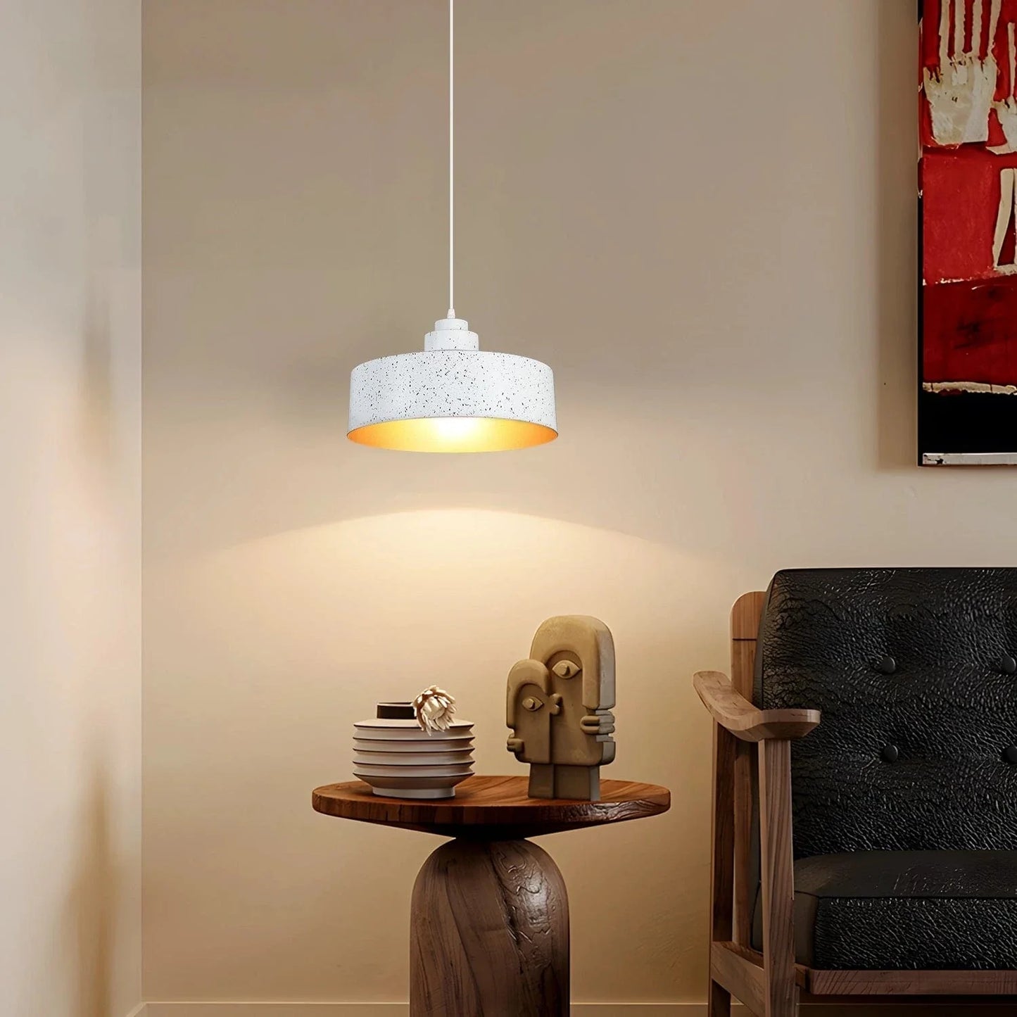 Lunar Stone Pendant Light