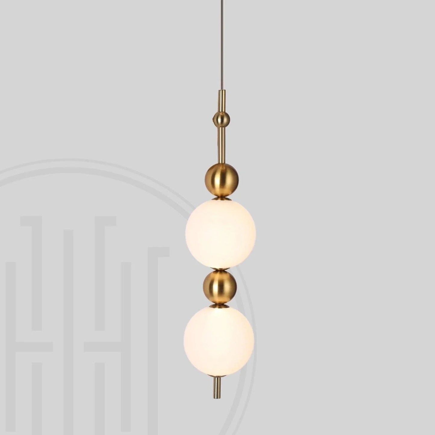 Opal Sphere Hanging Light