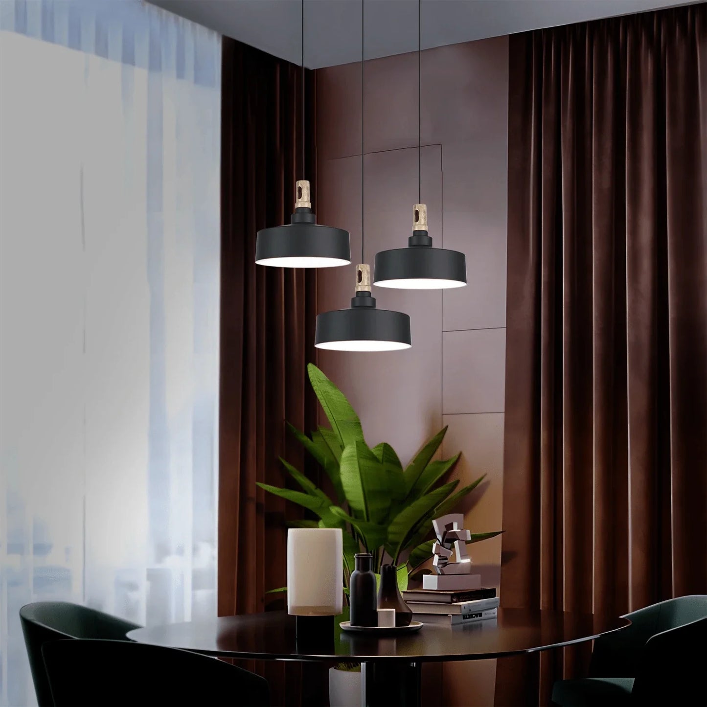 Nordic Noir Pendant Light