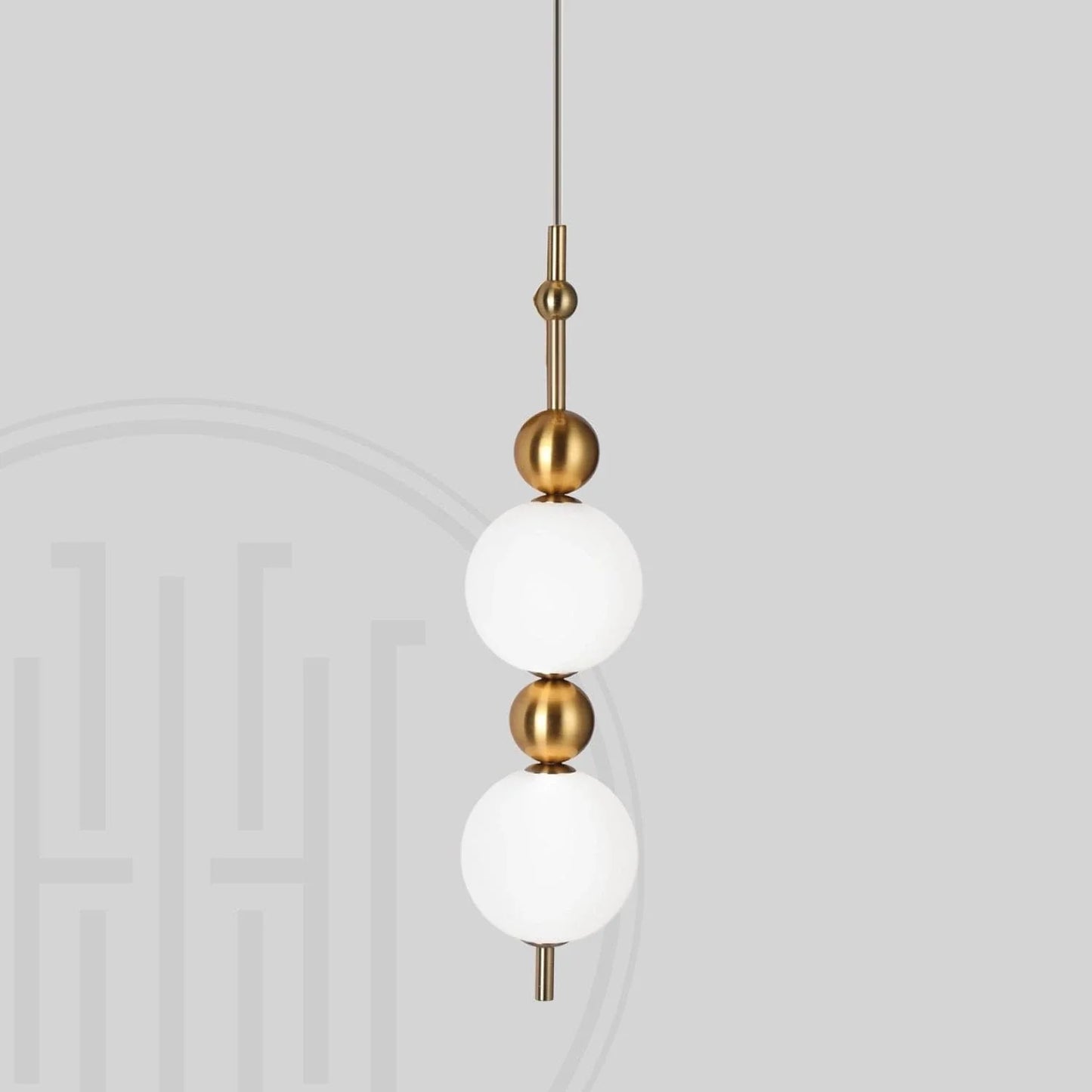 Opal Sphere Hanging Light