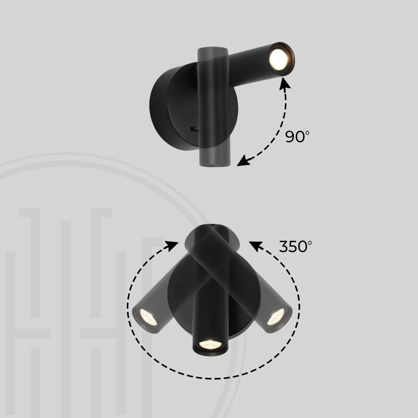 Orbit 350° Reading Light