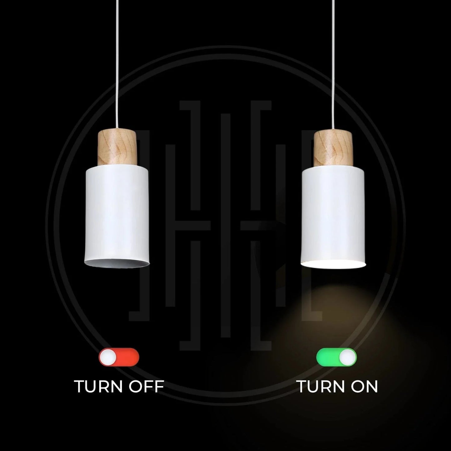 Modern Rustic Pendant Light