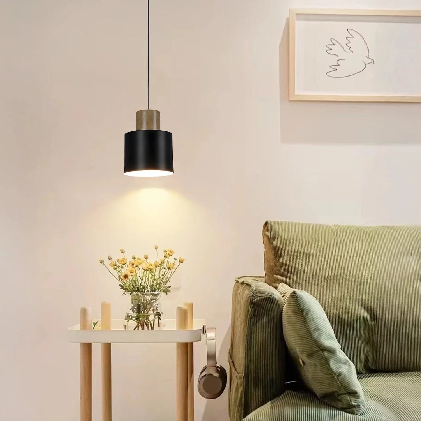 Ebony Glow Pendant Light