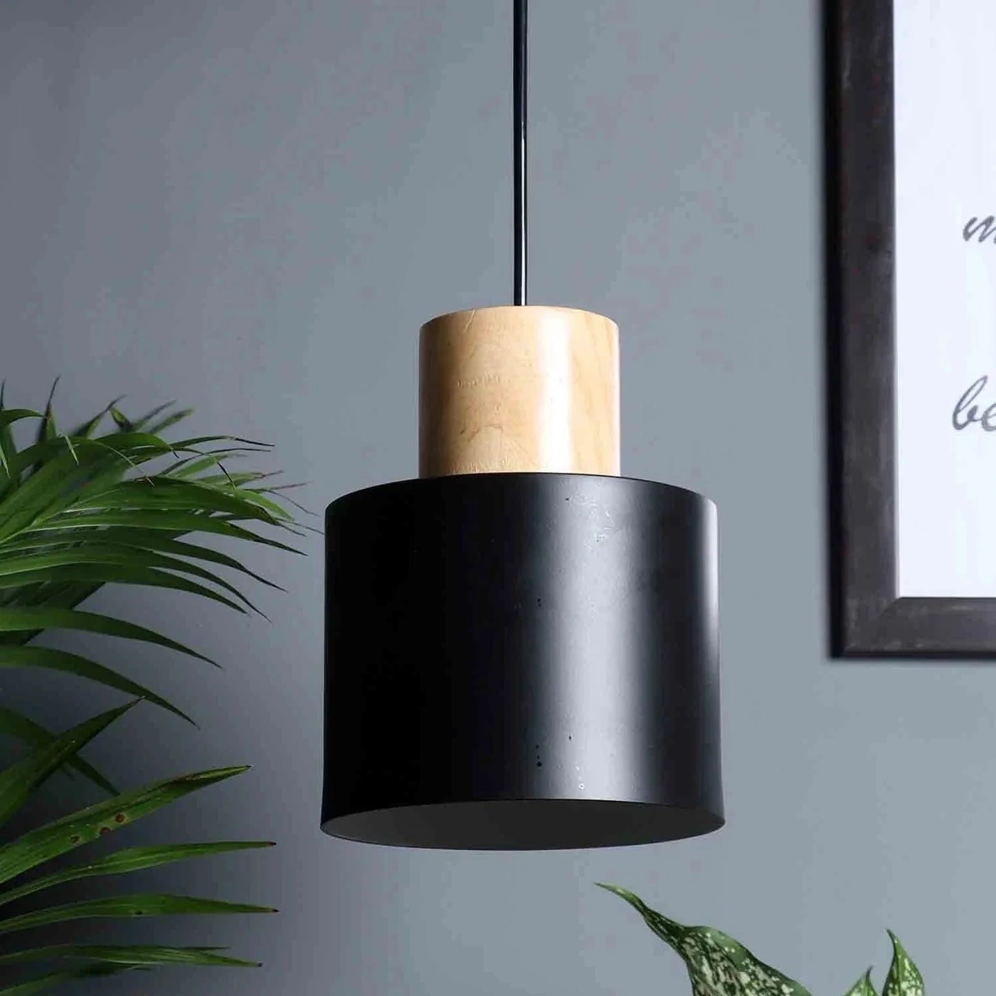 Ebony Glow Pendant Light