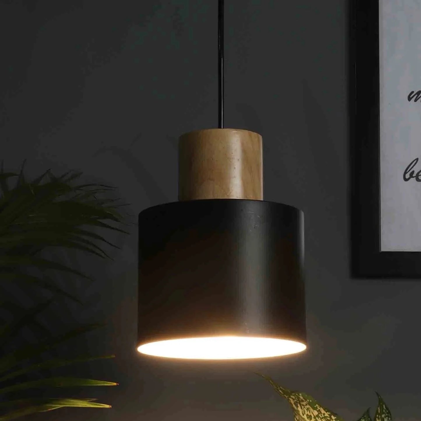 Ebony Glow Pendant Light