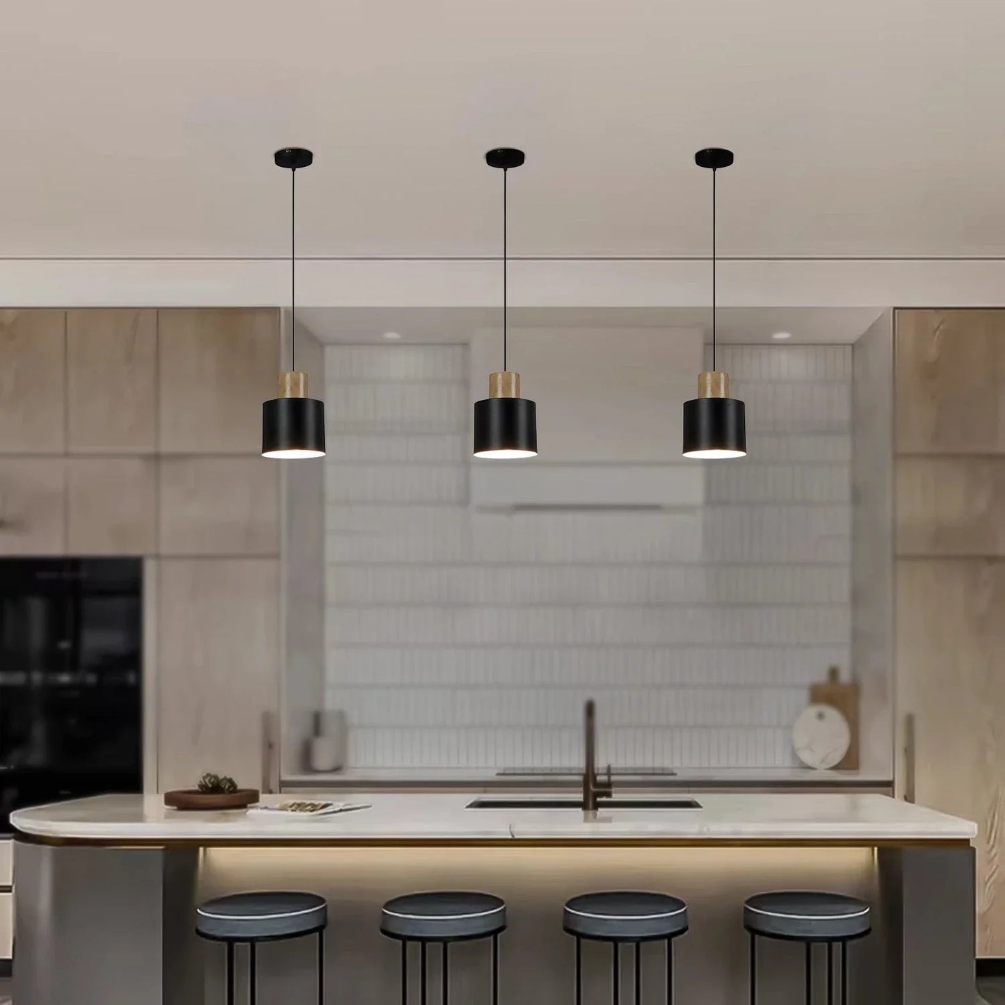 Ebony Glow Pendant Light