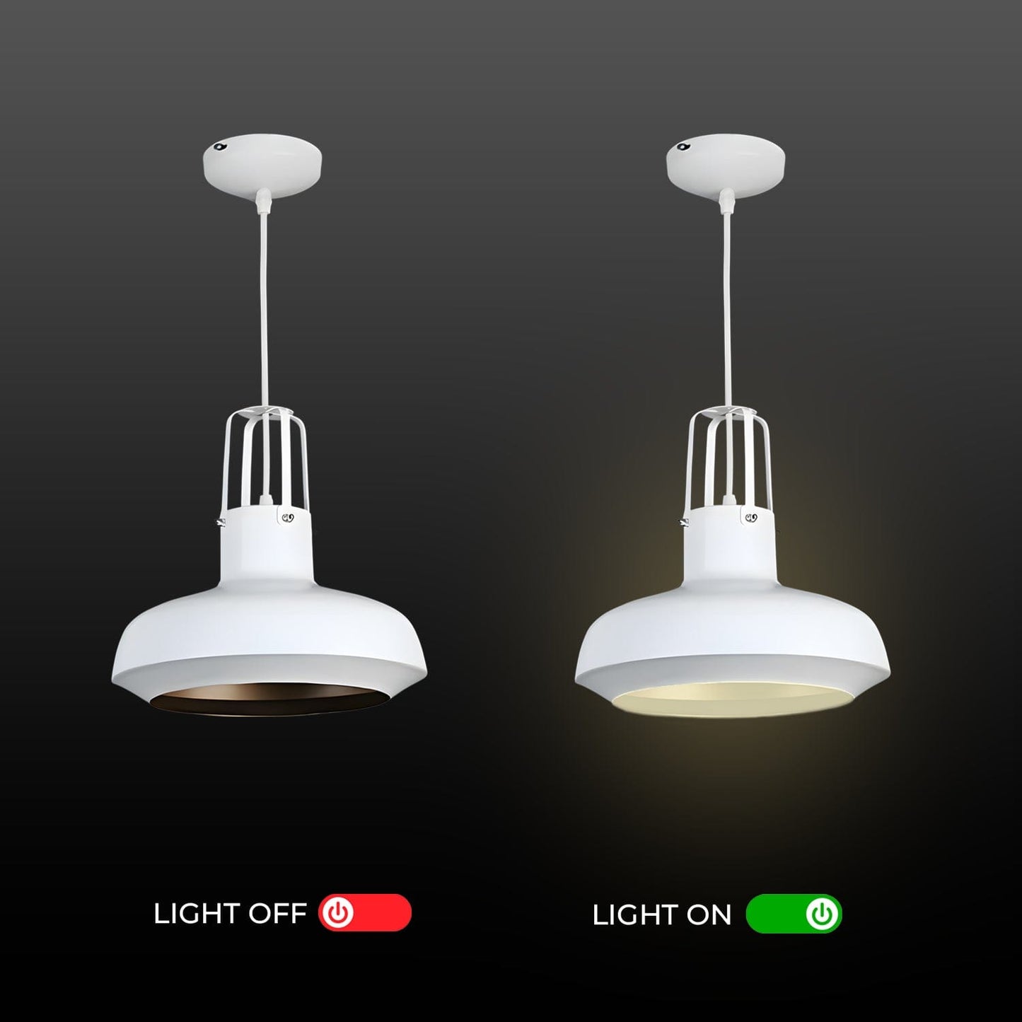 Arctic Cage Pendant Light