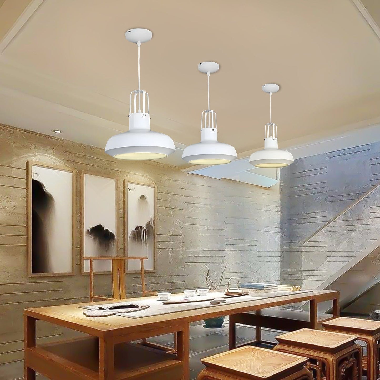 Arctic Cage Pendant Light