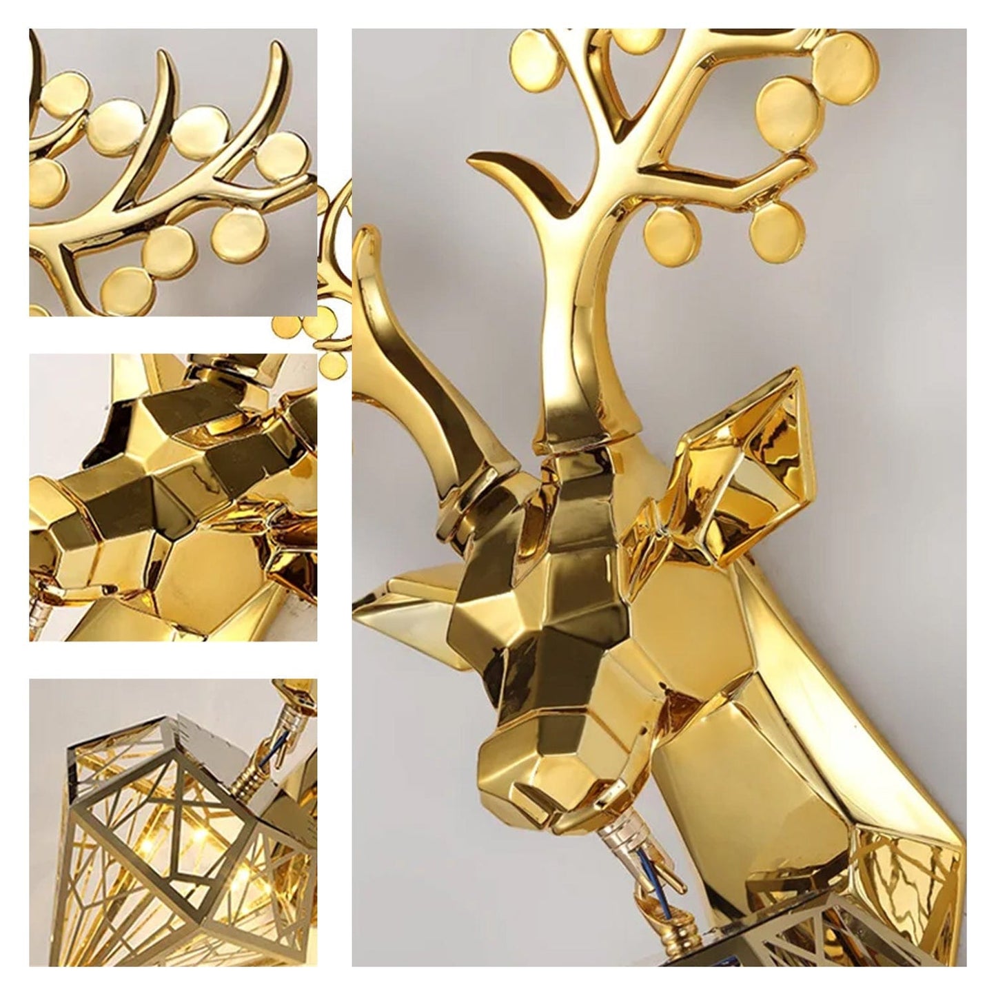 Alpha Stag Wall Light