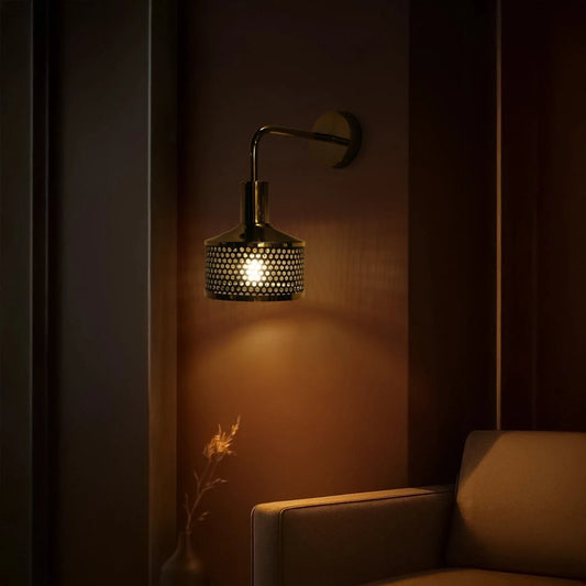 Black Wall Hanging Sconce Light