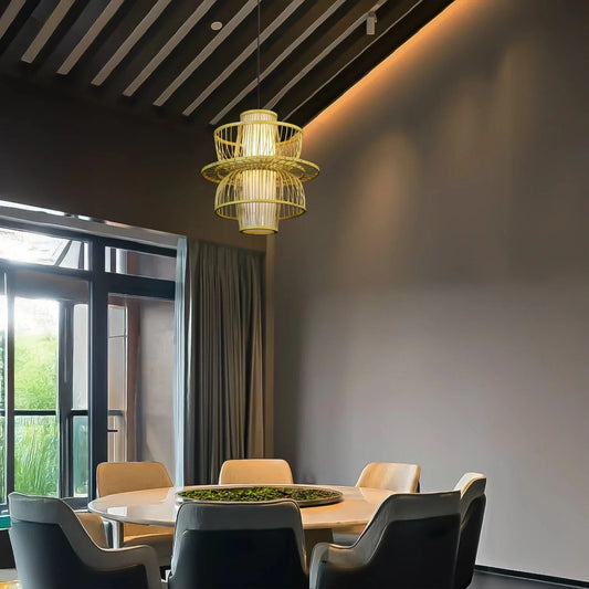 Double Aura Bamboo Hanging