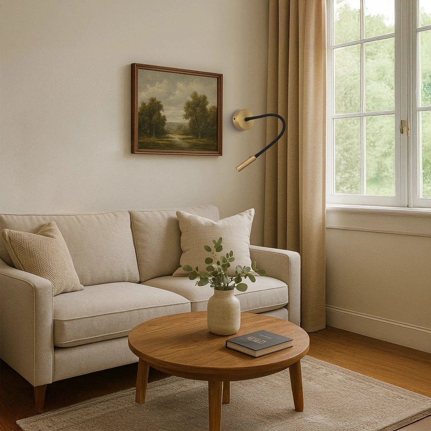 Adjustable Bedside Reading Light