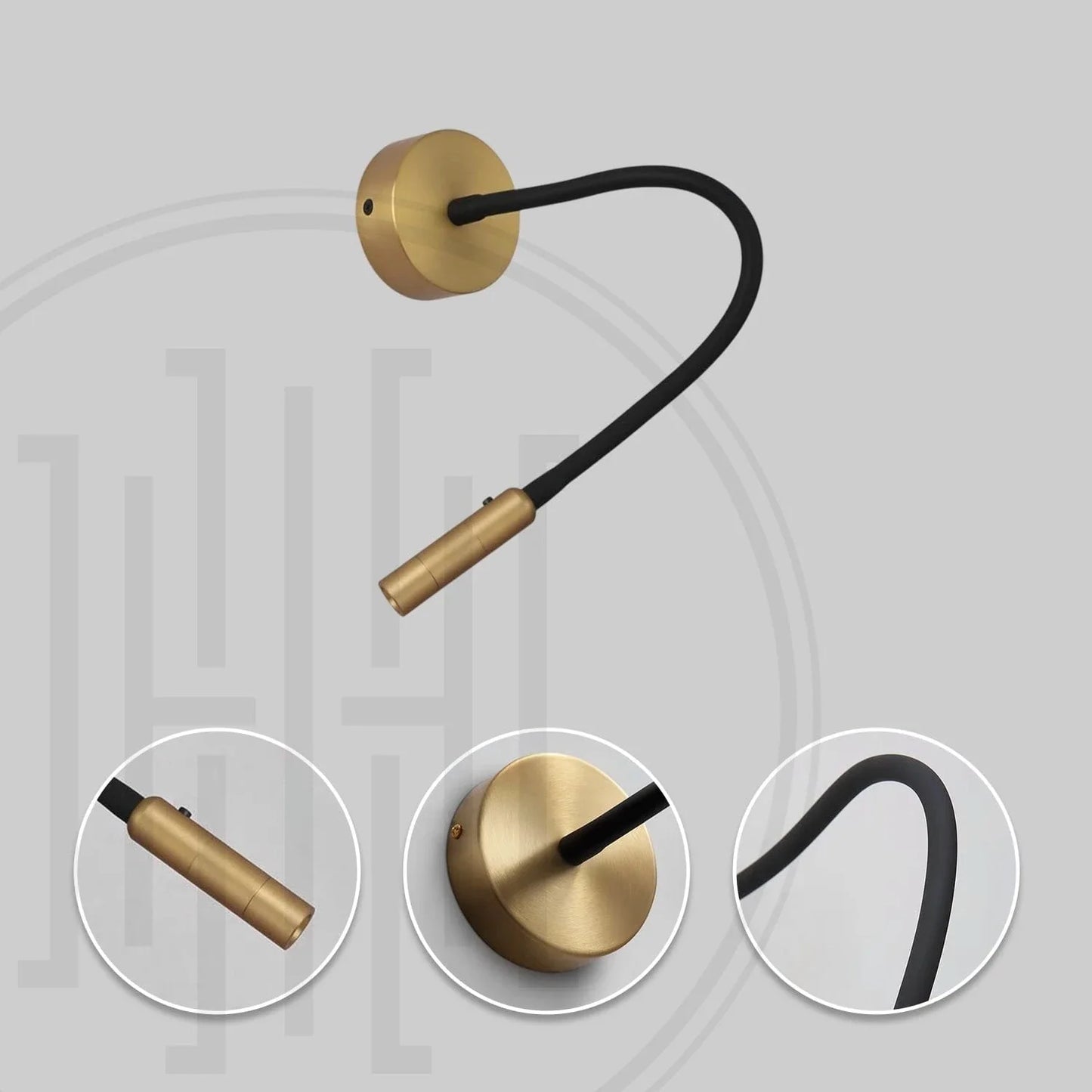 Adjustable Bedside Reading Light