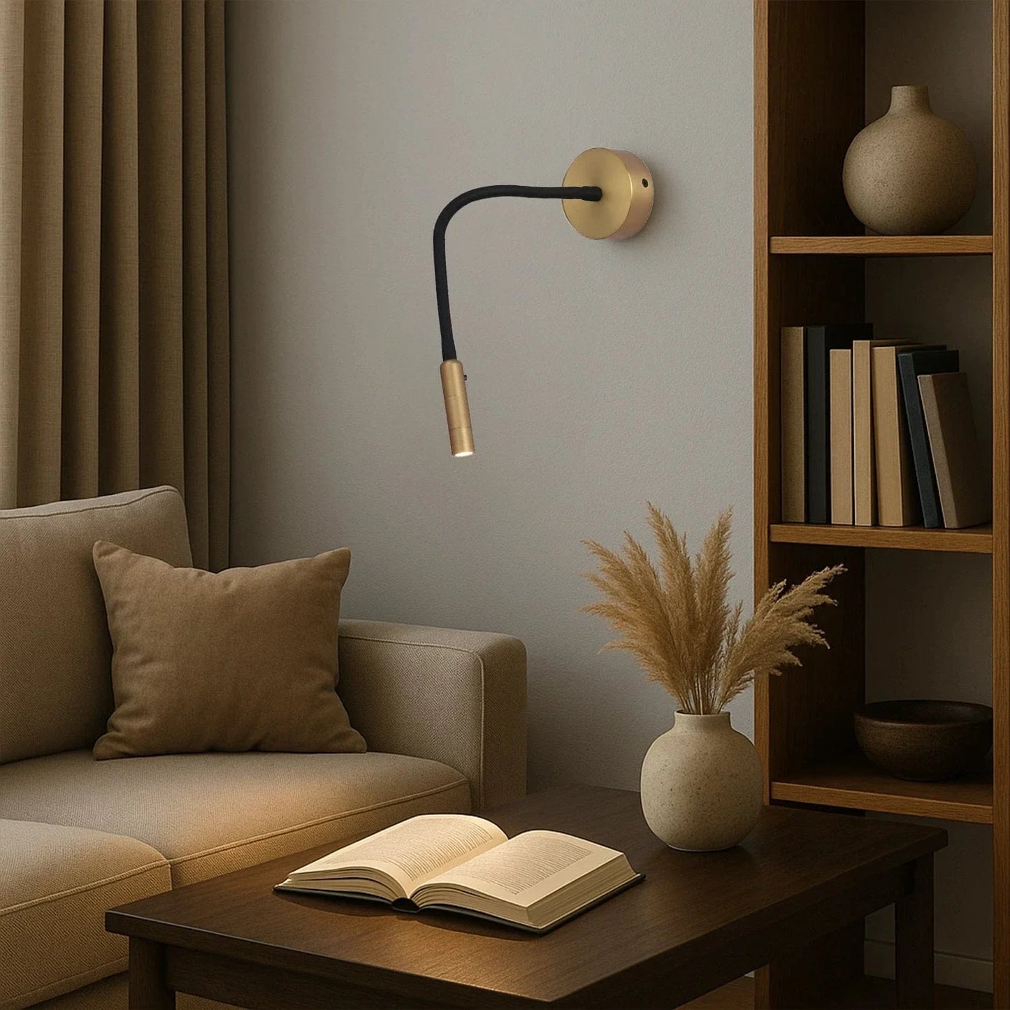 Adjustable Bedside Reading Light