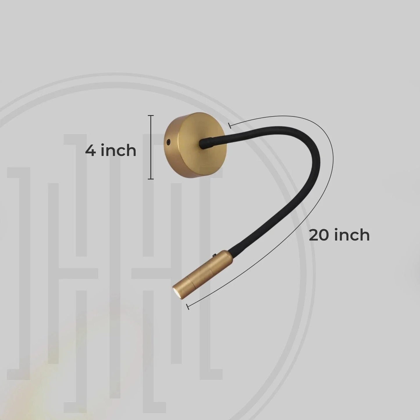 Adjustable Bedside Reading Light