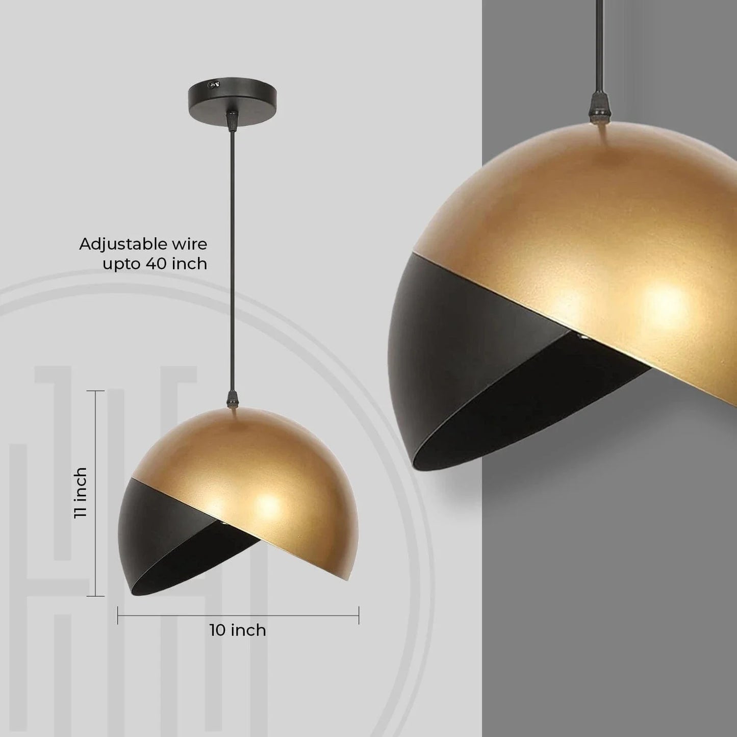 Dome Horizon Hanging Light