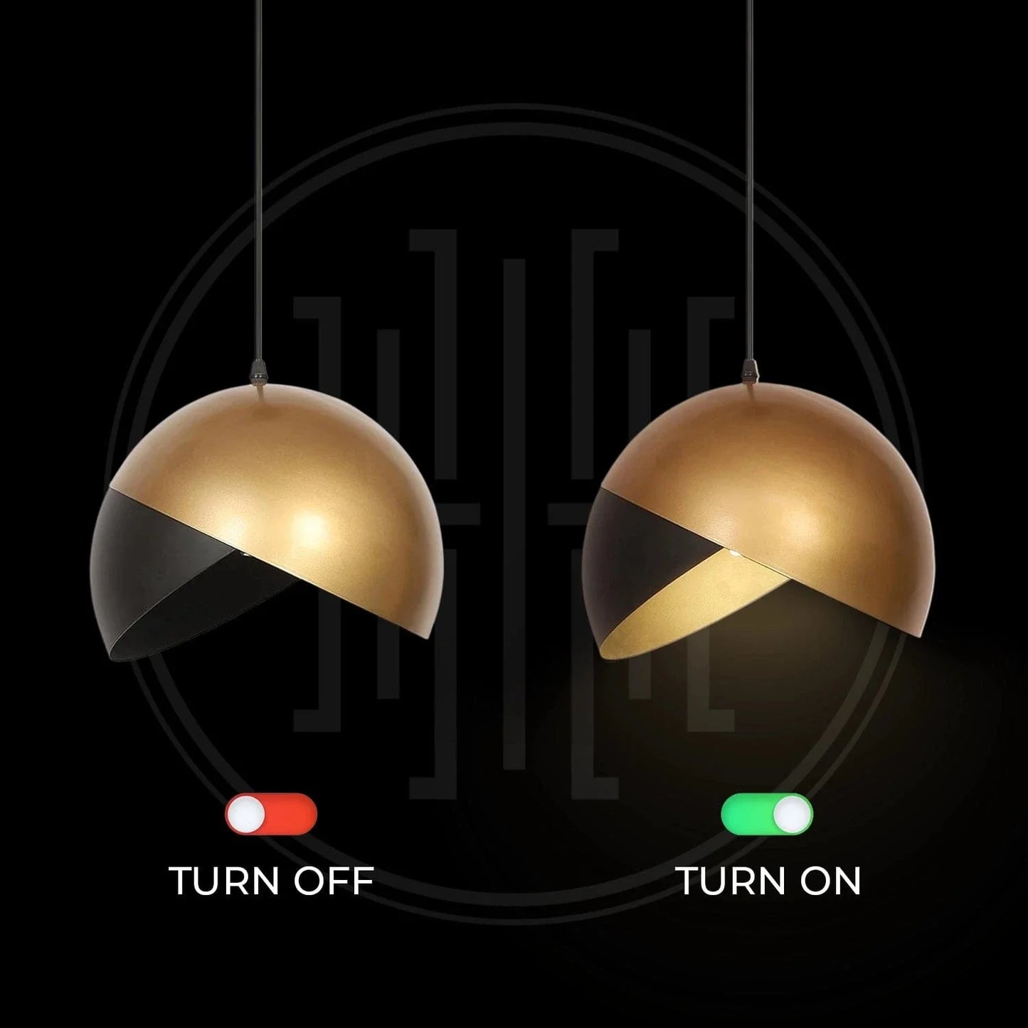 Dome Horizon Hanging Light