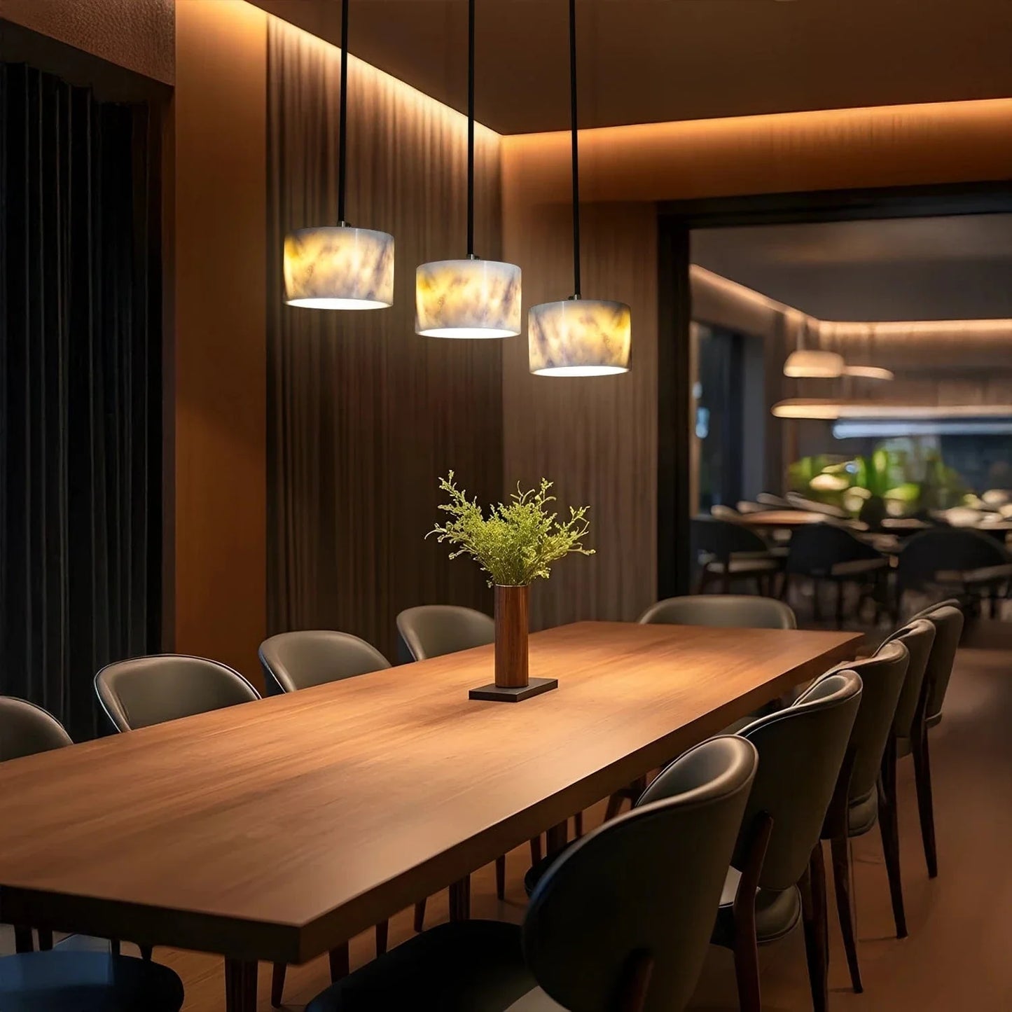 Elysian Marble Pendant Light