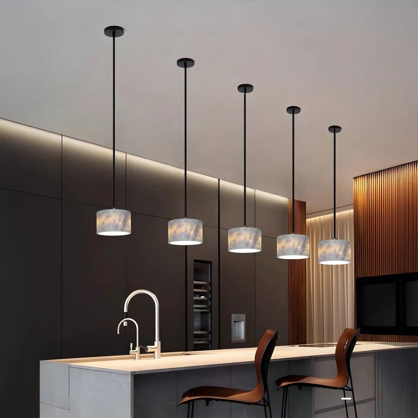 Elysian Marble Pendant Light