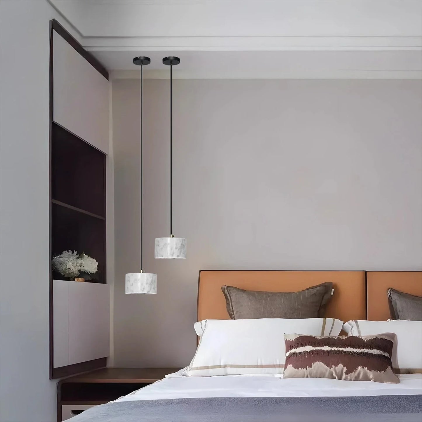 Elysian Marble Pendant Light