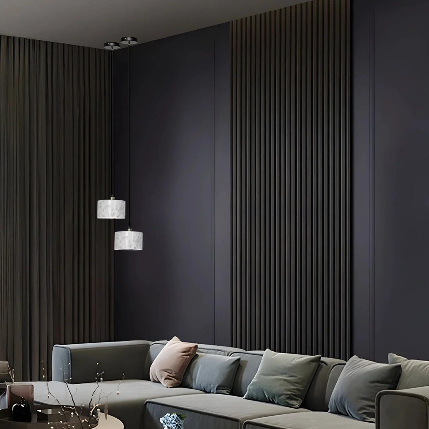 Elysian Marble Pendant Light