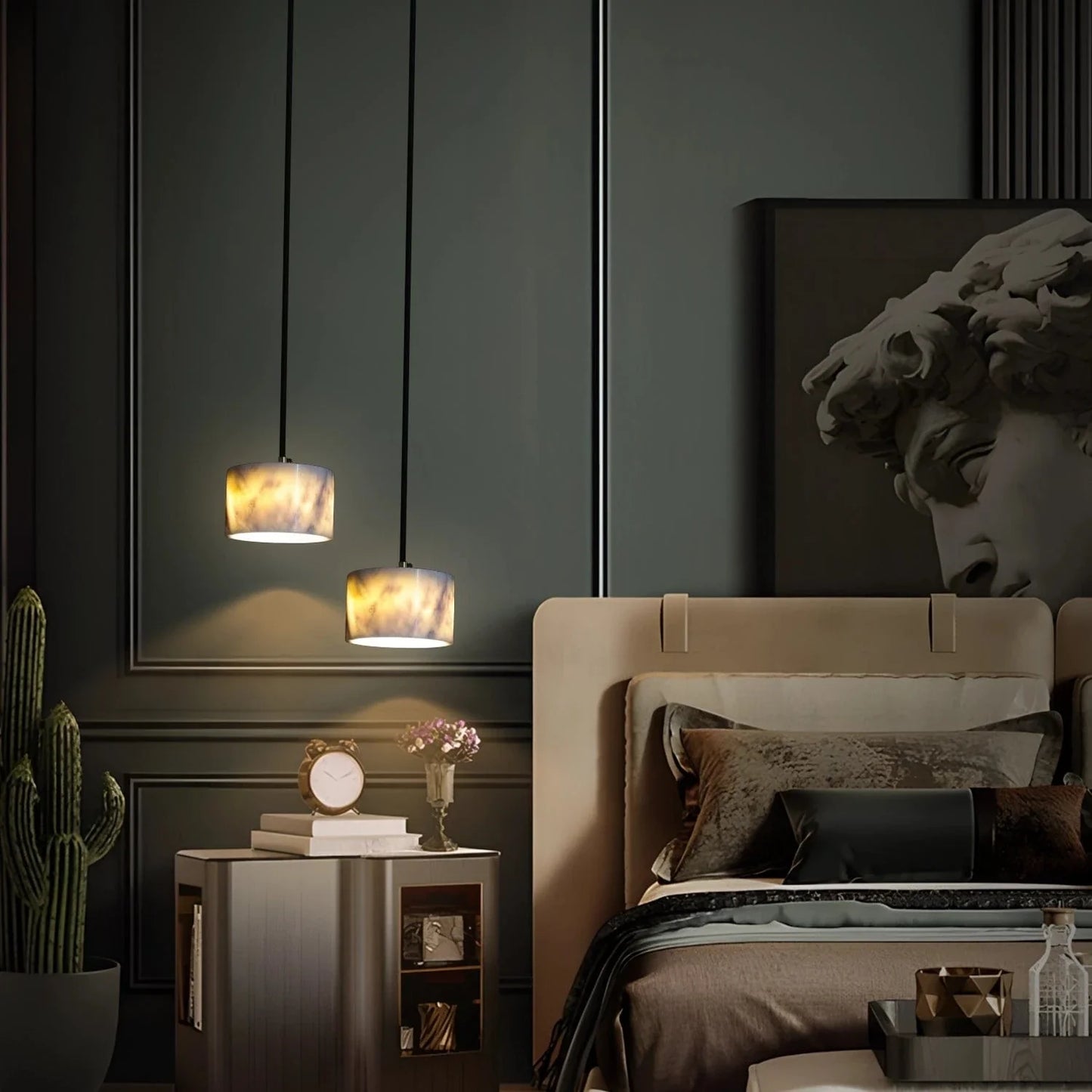 Elysian Marble Pendant Light