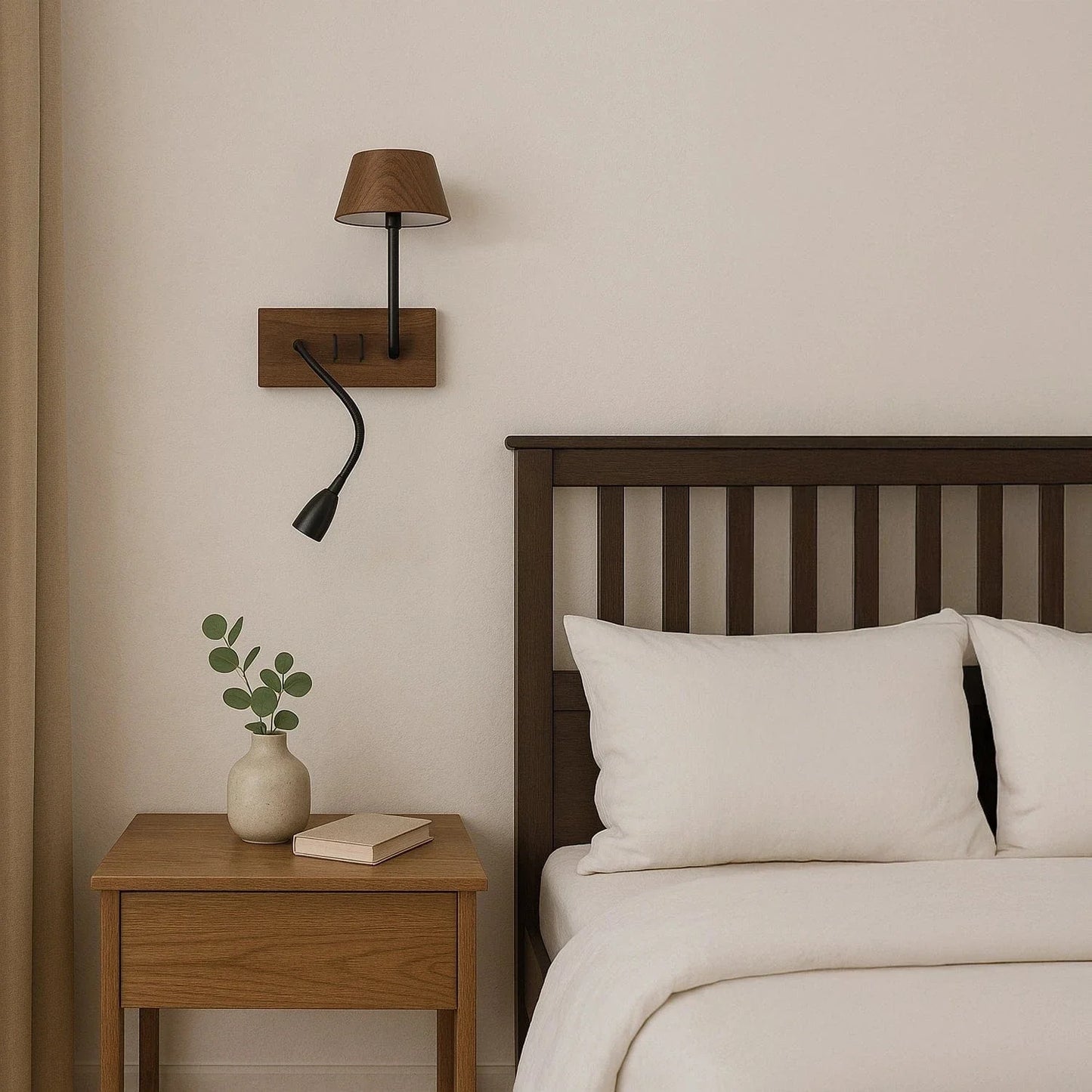 DualRay Bedside Light