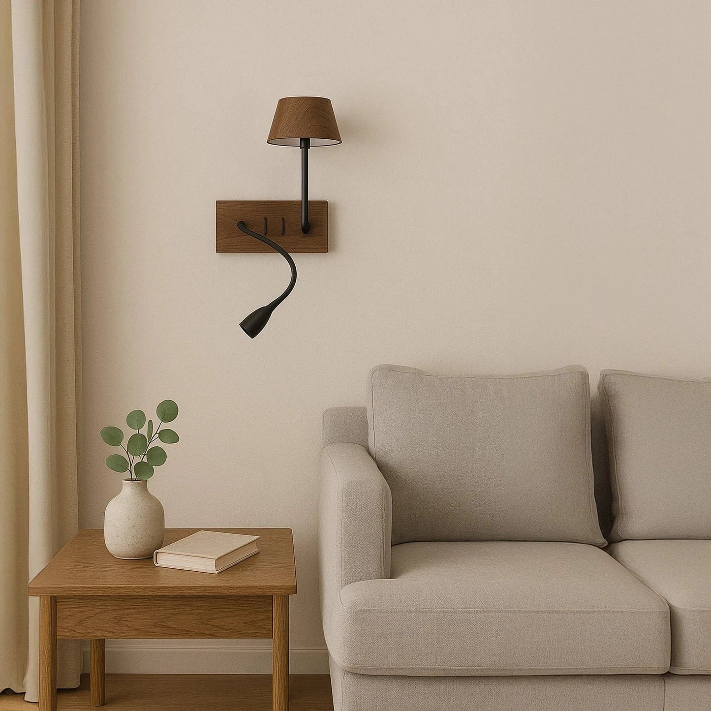 DualRay Bedside Light