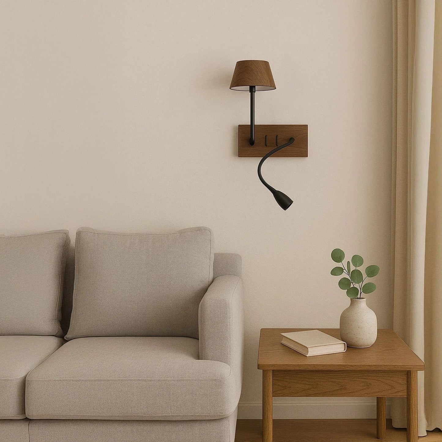 DualRay Bedside Light