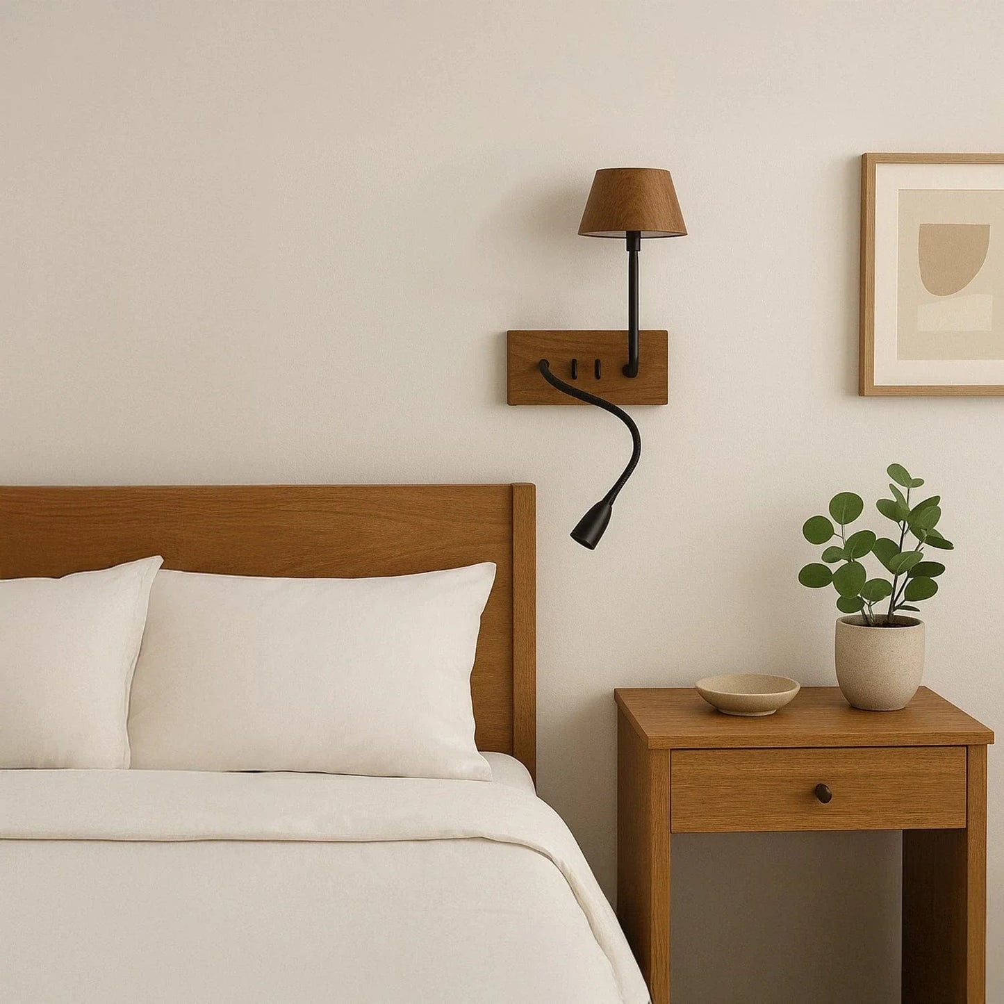 DualRay Bedside Light