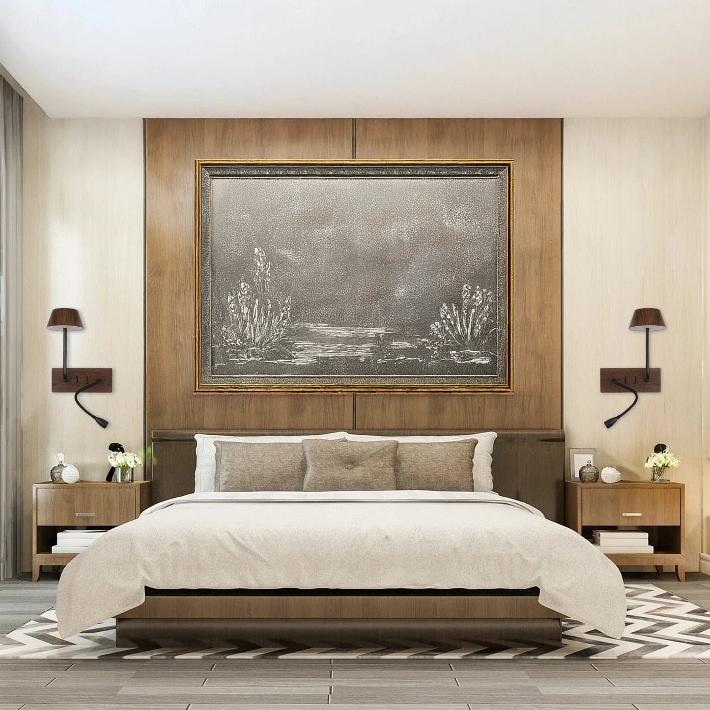 DualRay Bedside Light