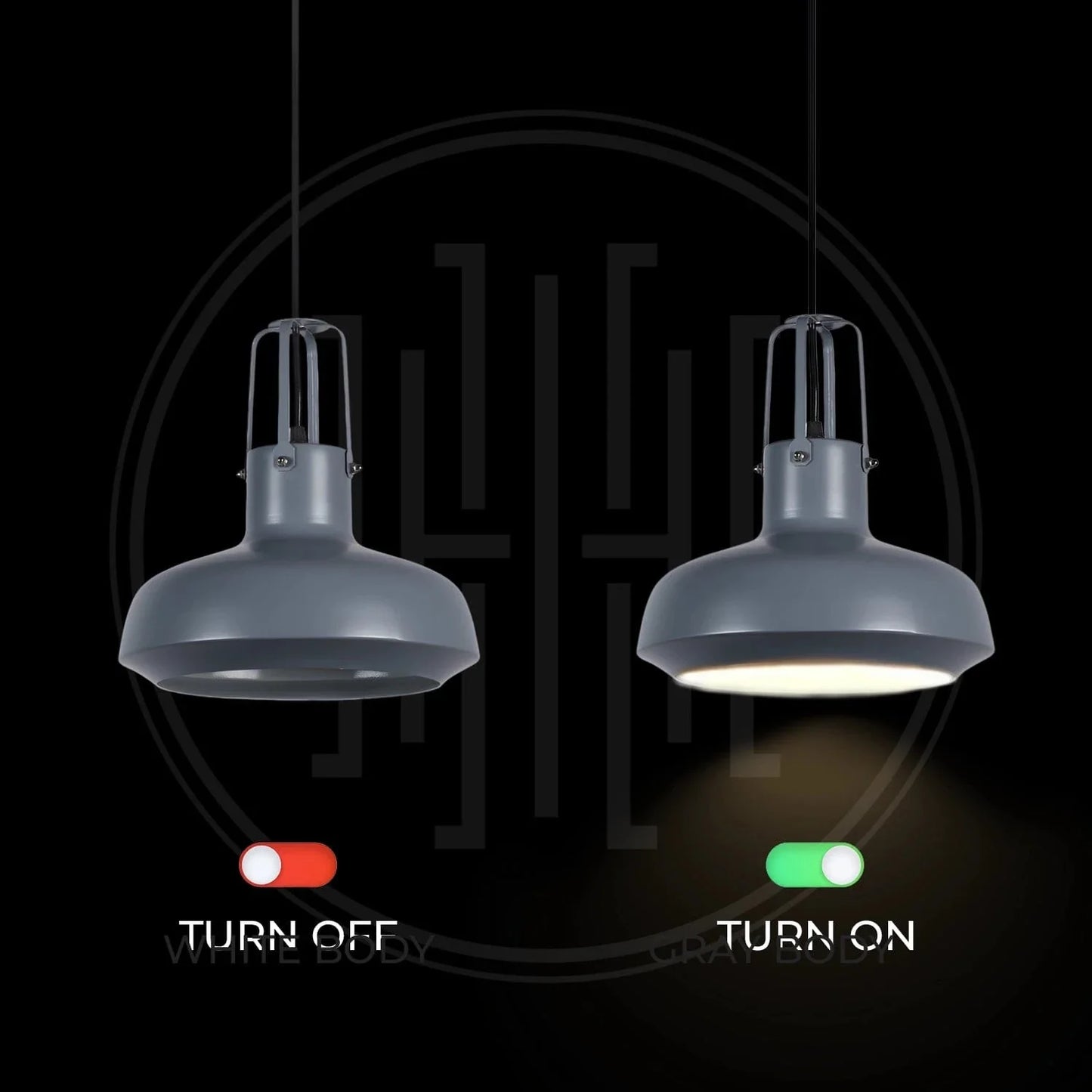 Arctic Cage Pendant Light