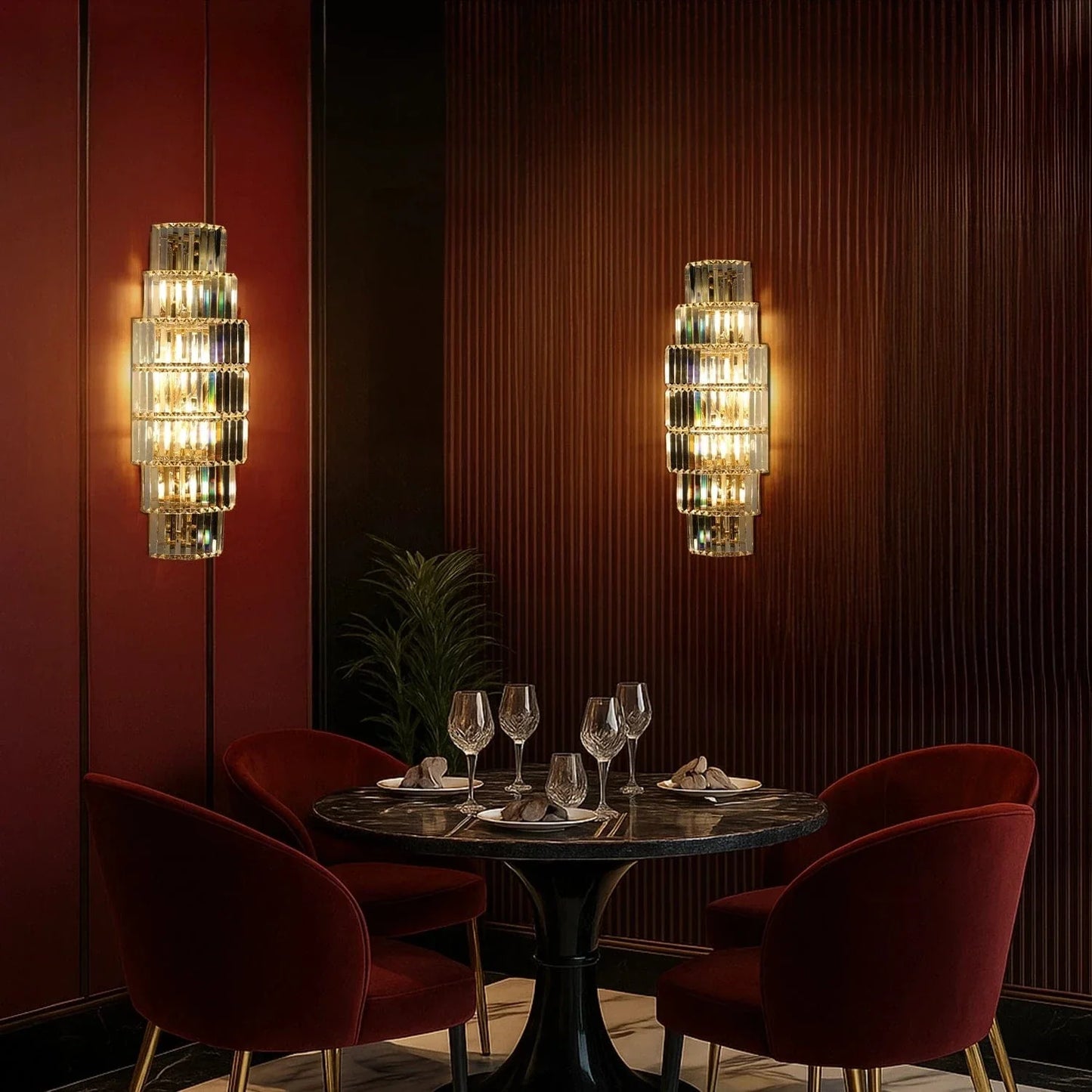 Crystal Empire Wall Sconce