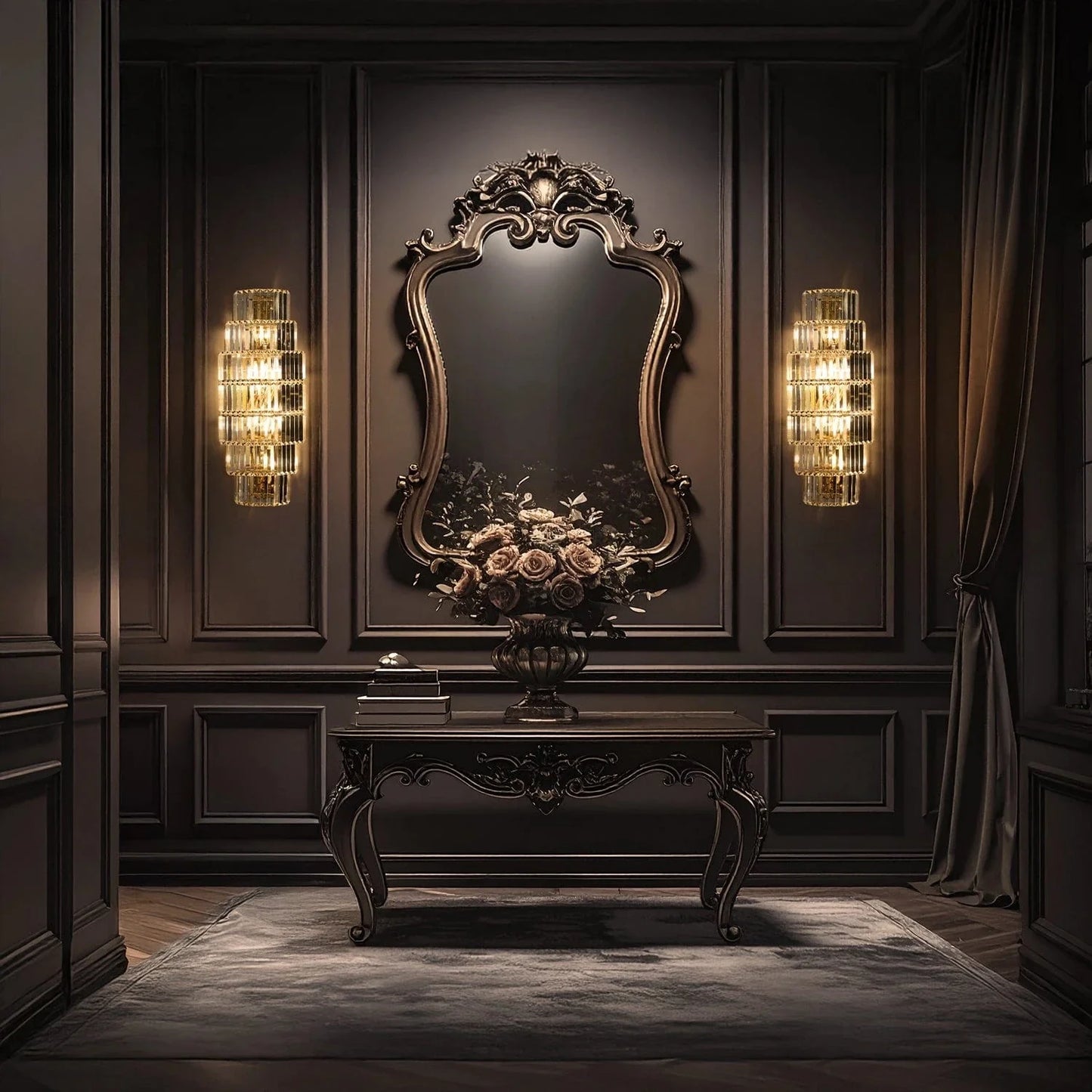 Crystal Empire Wall Sconce