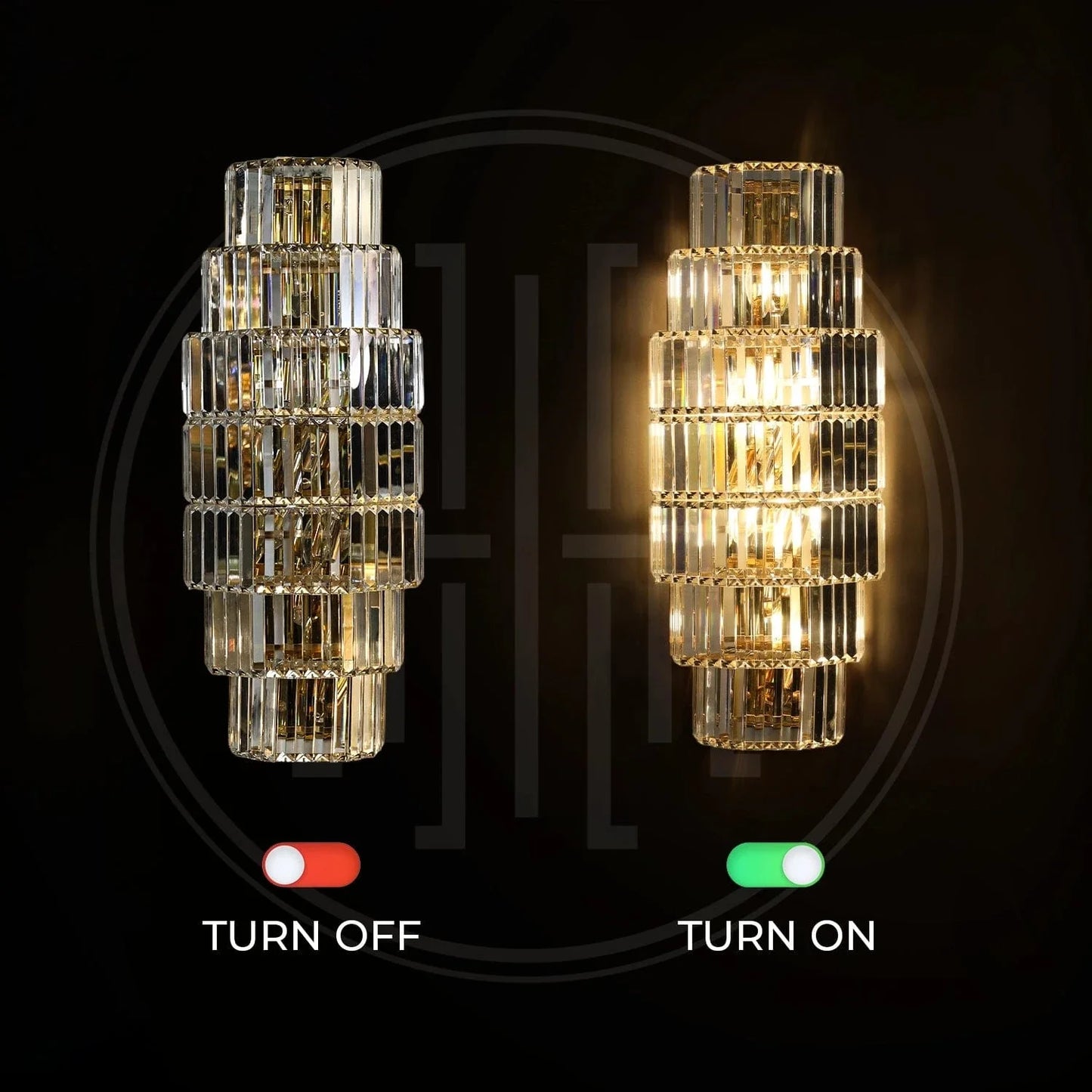 Crystal Empire Wall Sconce